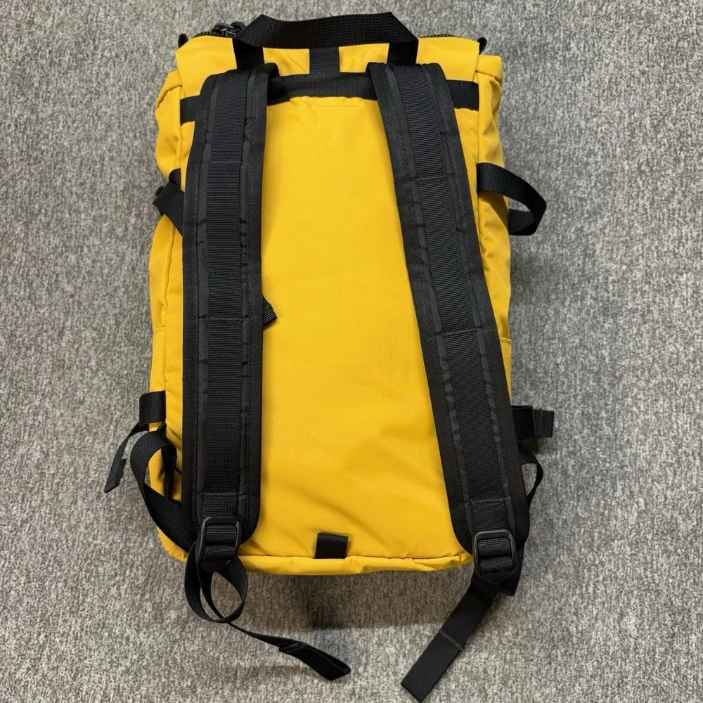 Topo Designs Rover Pack Mini All Yellow Cinch Top Backpack Small Laptop Fits